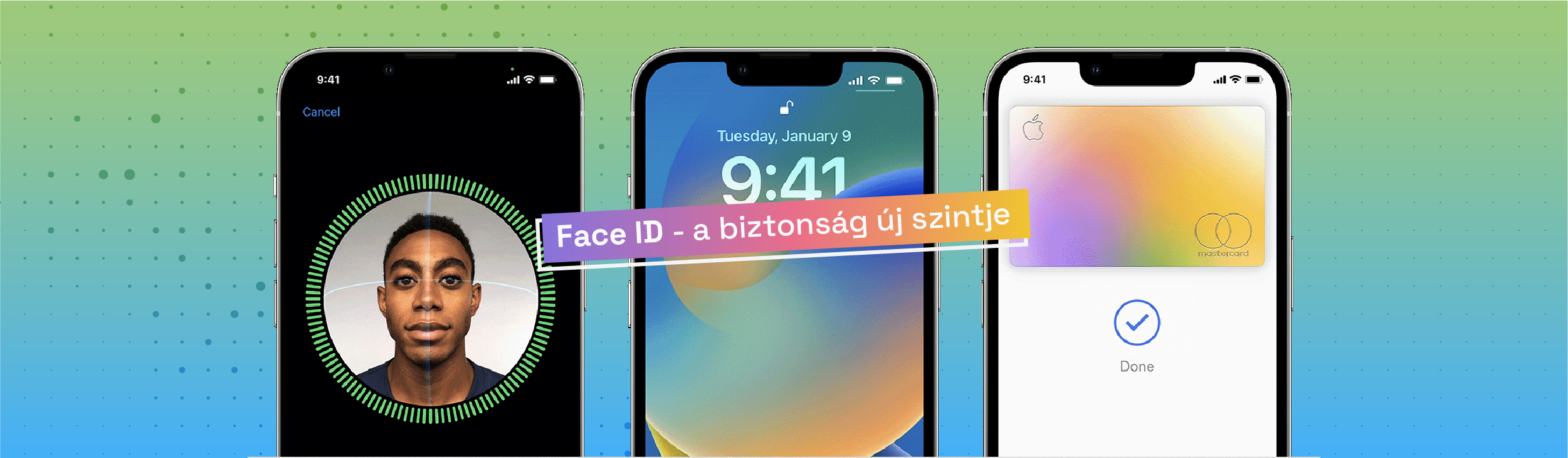 Face ID - a biztonság új szintje