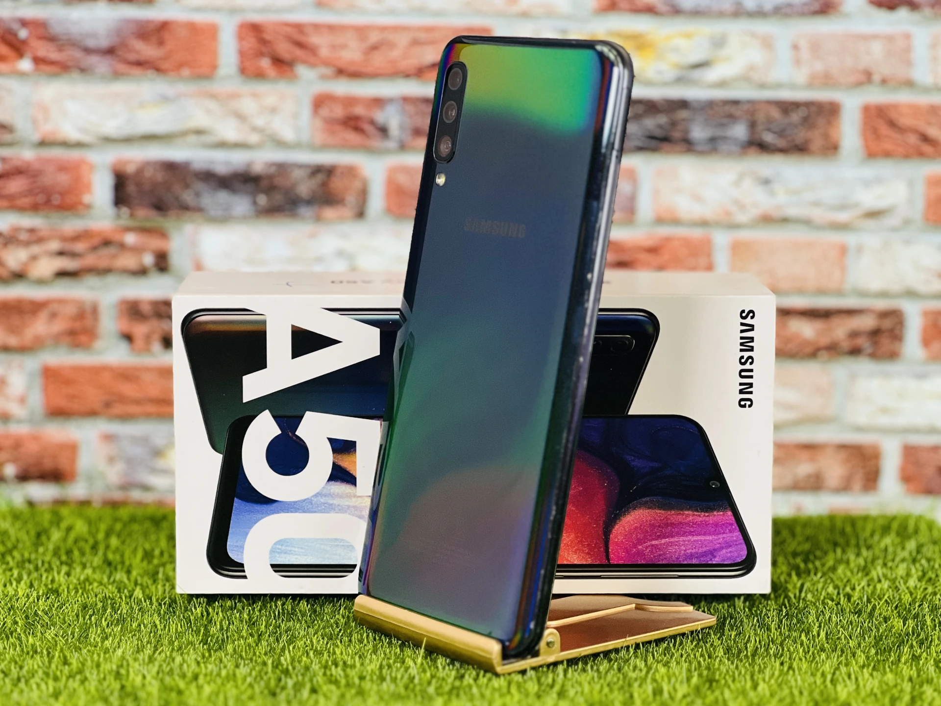  Samsung Galaxy A50 128 GB Black szép állapotú - 12 HÓ GARANCIA