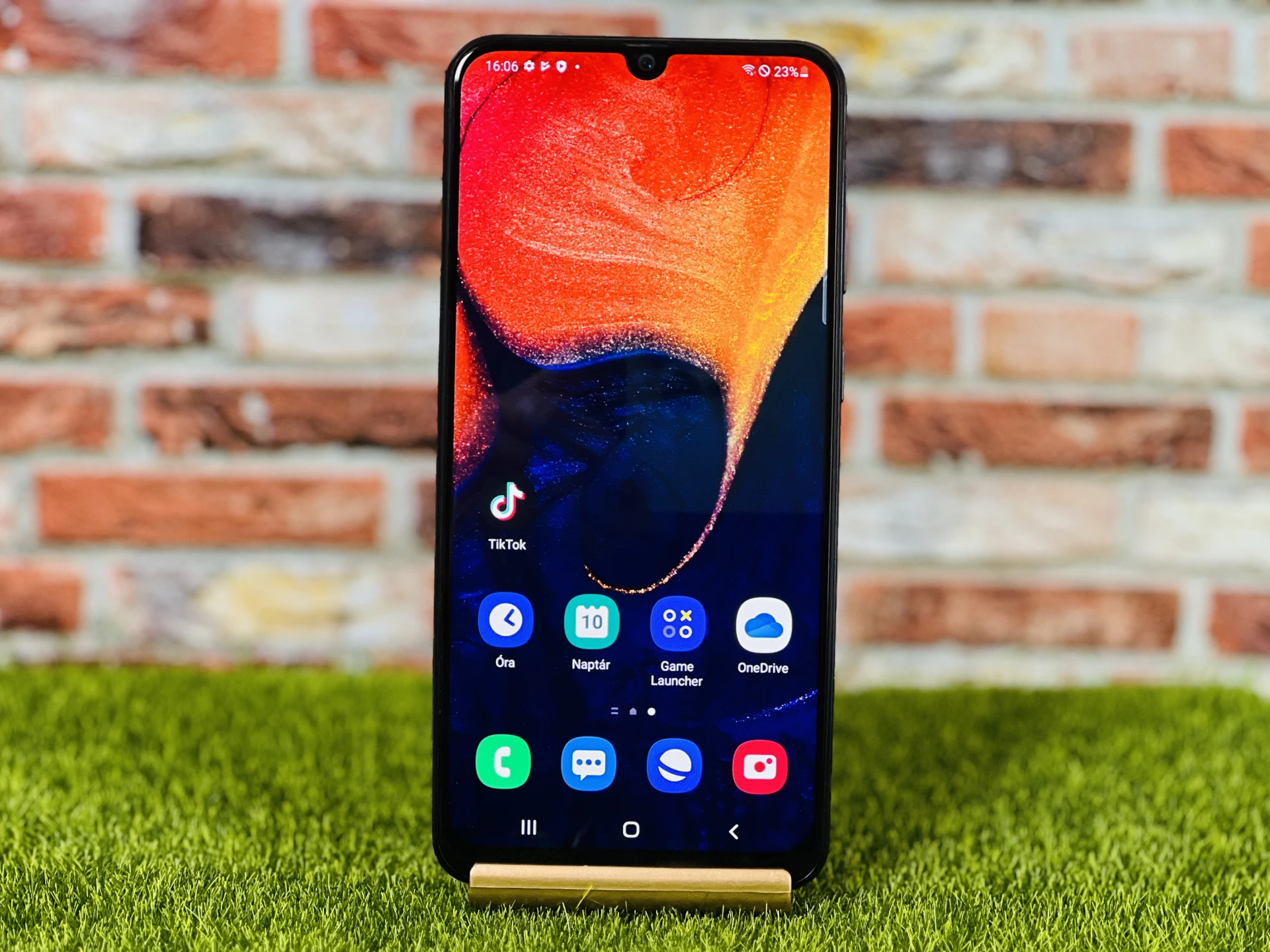  Samsung Galaxy A50 128 GB Black szép állapotú - 12 HÓ GARANCIA