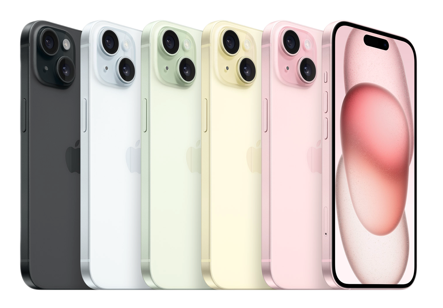 iPhone 15 és 15 Plus színei