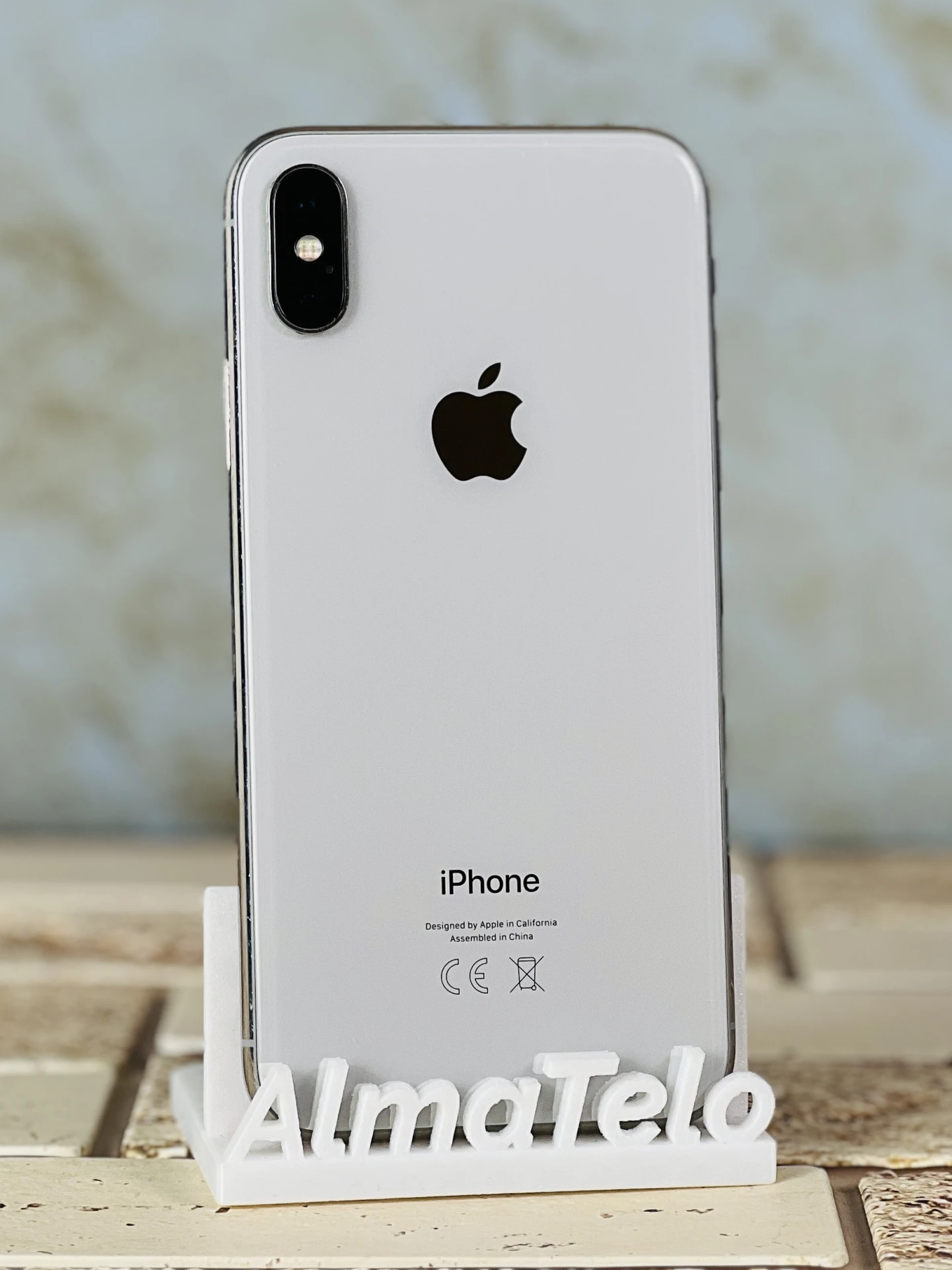 Apple iPhone X 64 GB Silver - 93% akku