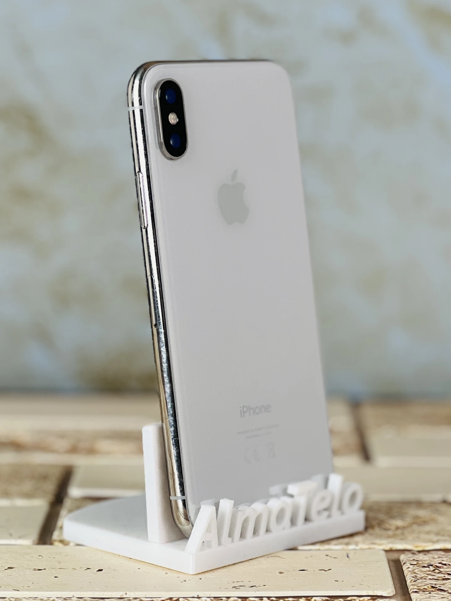 Apple iPhone X 64 GB Silver - 93% akku