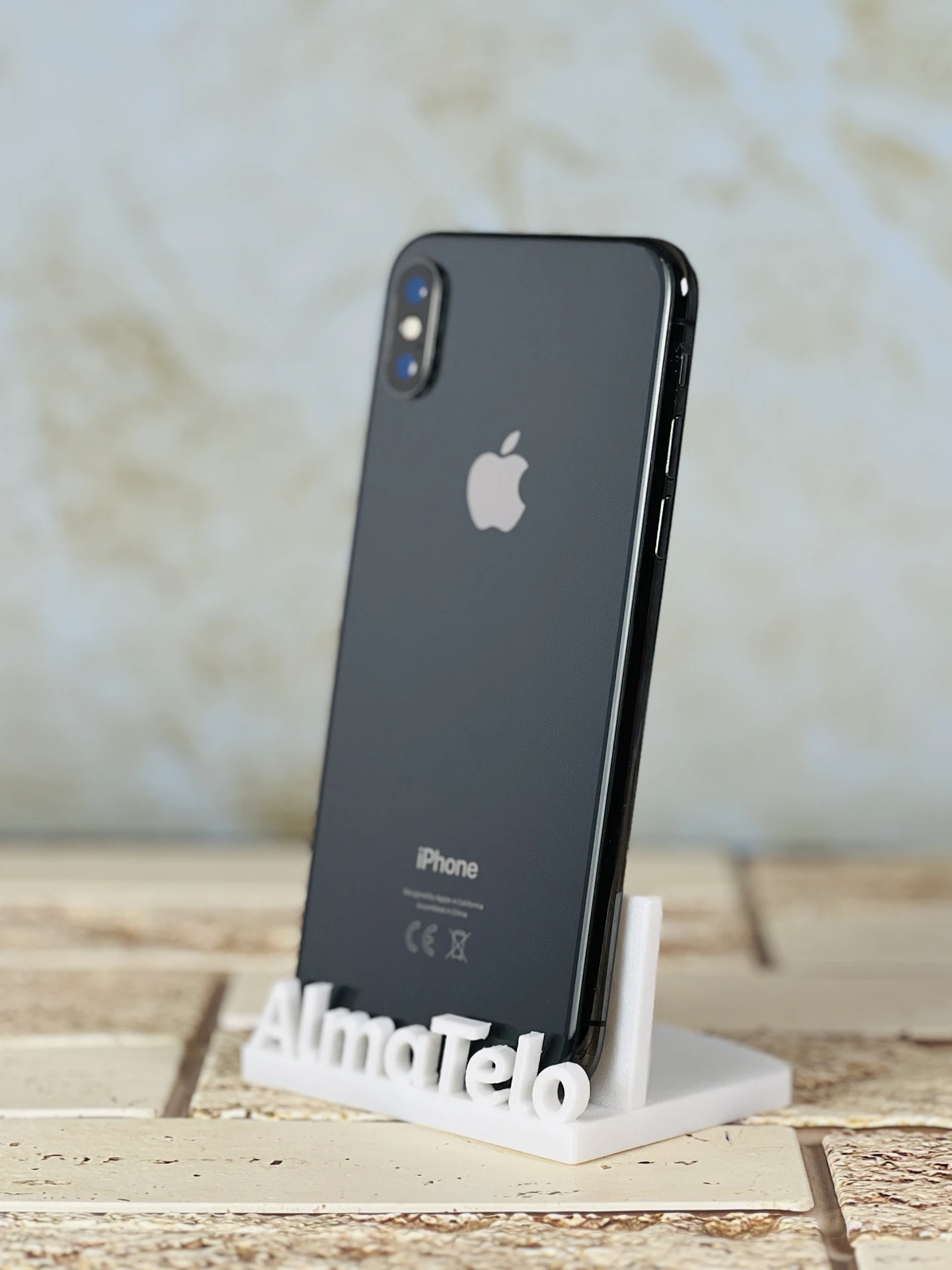 Apple iPhone X 64 GB Space Gray - 100% akku